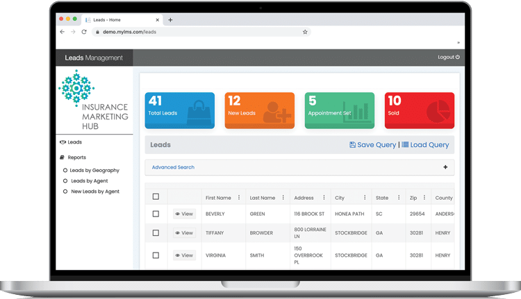 LMS Lead Management Desktop