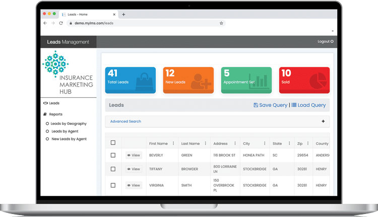 Streamlined Insurance Lead Management Software